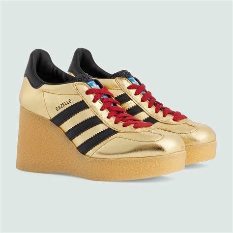 gucci gazelle platform|adidas x gucci official website.